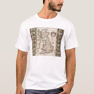 Camiseta Gran Bretaña como fue dividida en el Tyme del