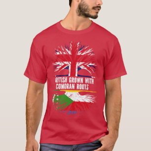 Camiseta Gran Bretaña crece con raíces comoranas Reino Unid