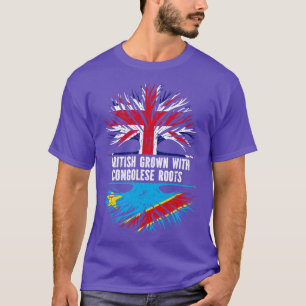 Camiseta Gran Bretaña crece con raíces congolesas bandera b