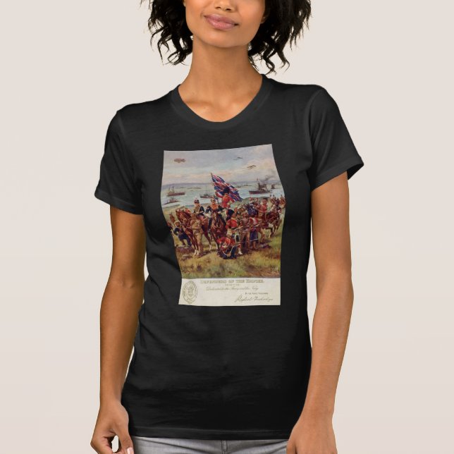 Camiseta Gran Bretaña defiende Francia (Anverso)