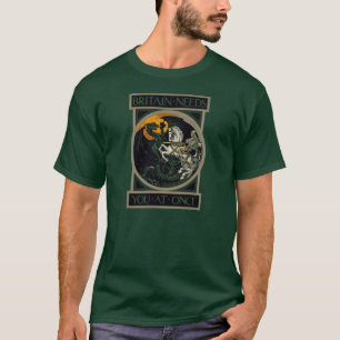 Camiseta Gran Bretaña le necesita inmediatamente con San
