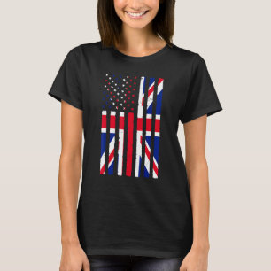 Camiseta Gran Bretaña Roots Estados Unidos Patrimonio de la