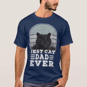 Camiseta Gran Bretaña Shorny Cato Vintage Mejor Papá Gato