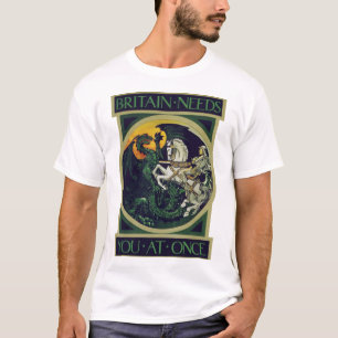 Camiseta Gran Bretaña te necesita de inmediato – Arte vinta