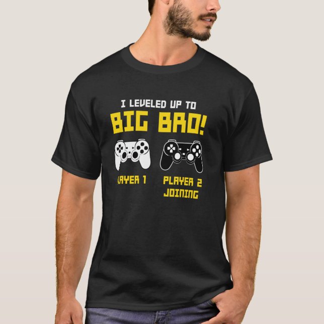 Camiseta Gran Bro Invitación Brother Gamer Controlador Gami (Anverso)