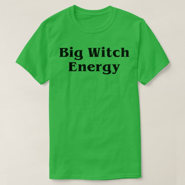 Camiseta Gran Bruja Energy Spooky Season Funny Cute Hallowe (Diseño del anverso)