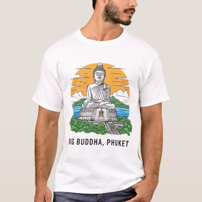 Camiseta Gran Buda, Phuket (Anverso)