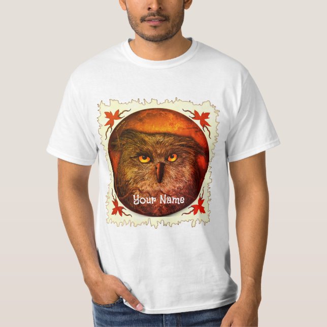 Camiseta Gran búho (Anverso)