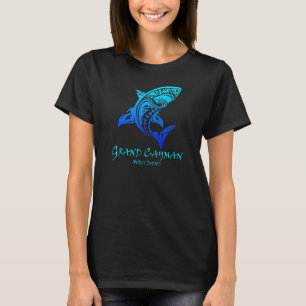 Camiseta Gran Caimán de las Indias Occidentales Vieja Tríba