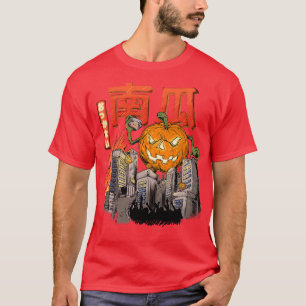 Camiseta Gran Calabaza Kaiju Japón Halloween 1