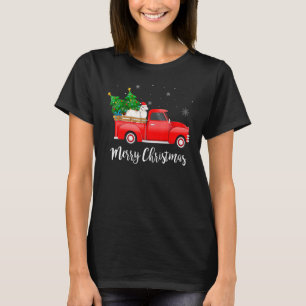 Camiseta Gran Camión Rojo de los Pirineos Árbol de Navidad 