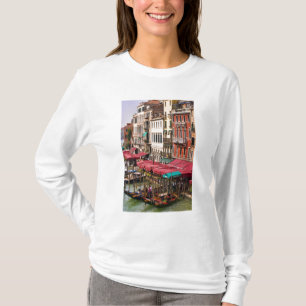 Camiseta Gran Canal de Venecia Italia con góndolas