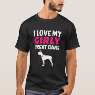 Camiseta Gran Canina Canina Chica Girly Perro género revela