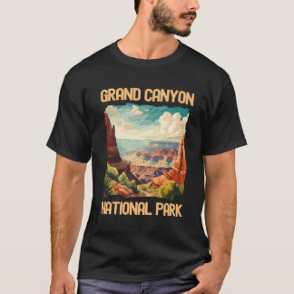 Camiseta Gran Cañón Aventura Senderismo Naturaleza Amor Imp
