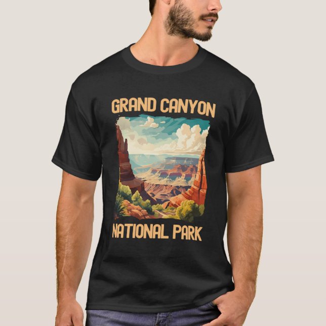 Camiseta Gran Cañón Aventura Senderismo Naturaleza Amor Imp (Anverso)