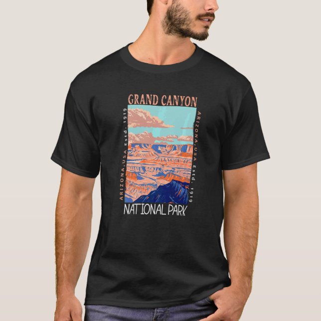 Camiseta Gran Cañón Parque Nacional Arizona Molestias (Anverso)