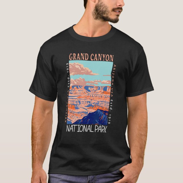 Camiseta Gran Cañón Parque Nacional Arizona Molestias (Anverso)