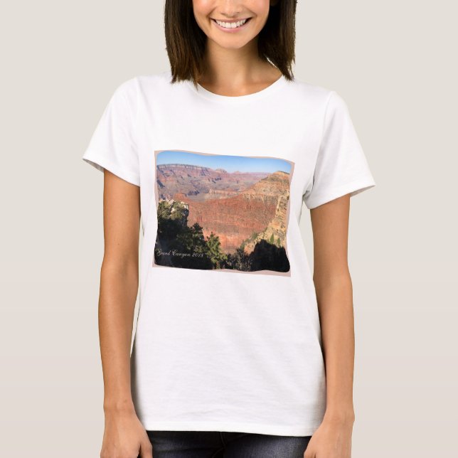 Camiseta Gran Cañón Parque Nacional AZ Photo T-Shirt (Anverso)