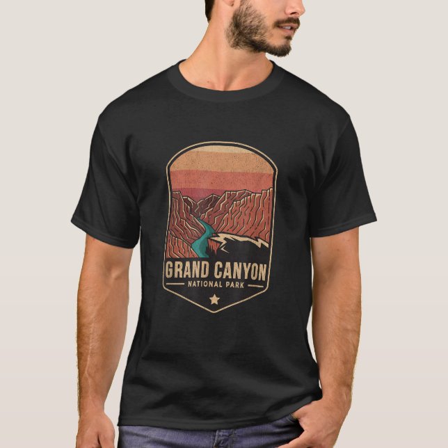 Camiseta Gran Cañón Parque Nacional Mercancías Hombres Gran (Anverso)