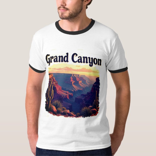 Camiseta Gran Cañón Sunset (Anverso)