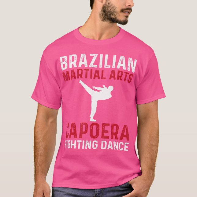 Camiseta Gran Capoeira Diseño Brasil Combatiendo el Karate  (Anverso)