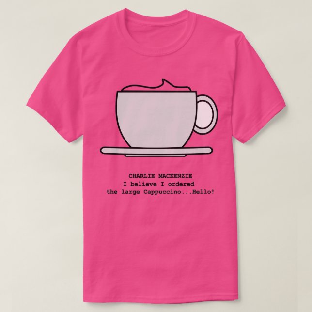 Camiseta Gran Cappuccino Classic TShirt (Diseño del anverso)