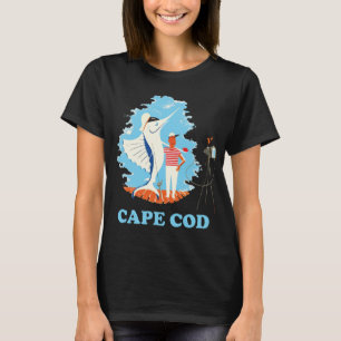 Camiseta Gran Captura Azul de Cape Cod Travel