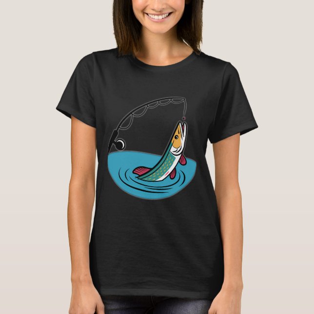 Camiseta Gran captura de lucio (Anverso)