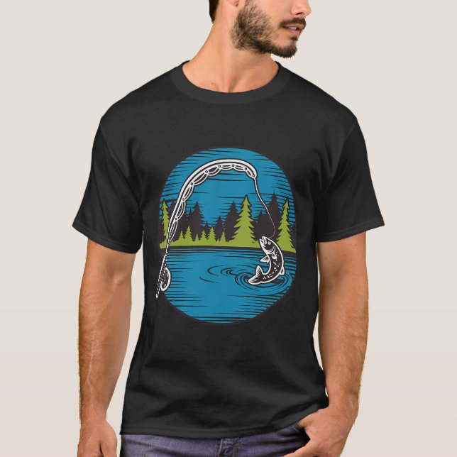 Camiseta Gran captura de lucio (Anverso)