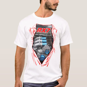Camiseta Gran Carreras de arrastre de fuerza del motor rota