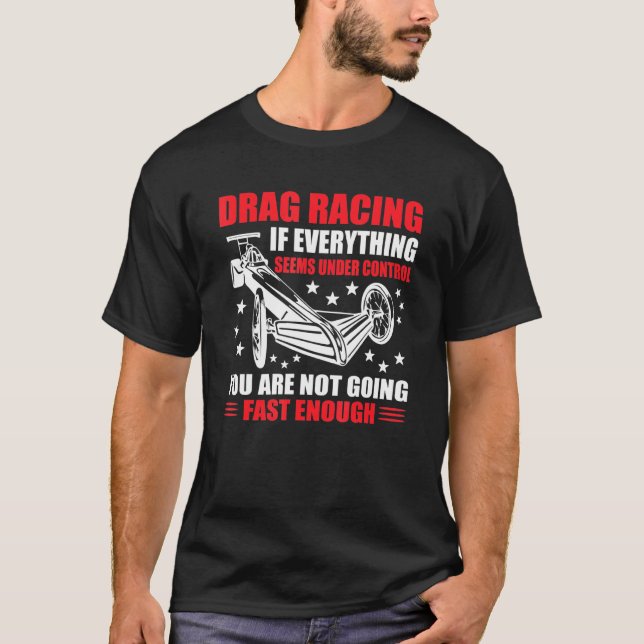 Camiseta Gran Carreras de arrastre que dice Arrastrar el dr (Anverso)