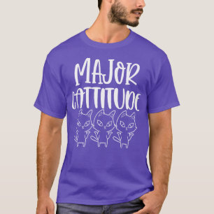 Camiseta Gran Cattitude Funny Cat Lover Diseño 1