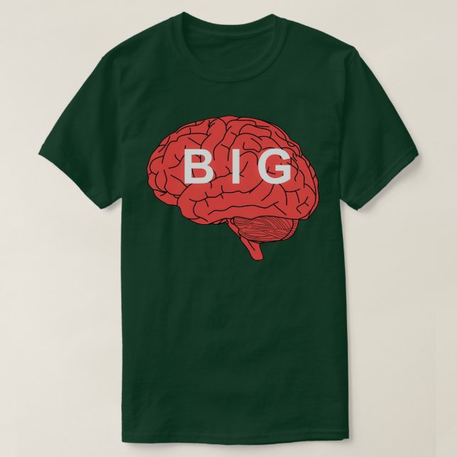 Camiseta Gran Cerebro (Diseño del anverso)
