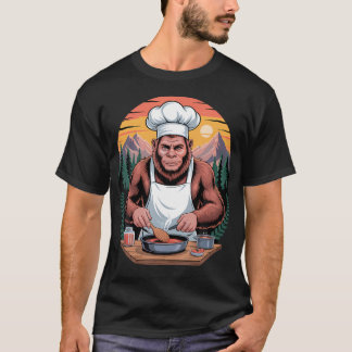 Camiseta Gran Chef Pie Grande Sasquatch Cocina Culinaria Co