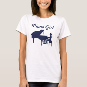 Camiseta Gran Chicas pianista de piano regalo