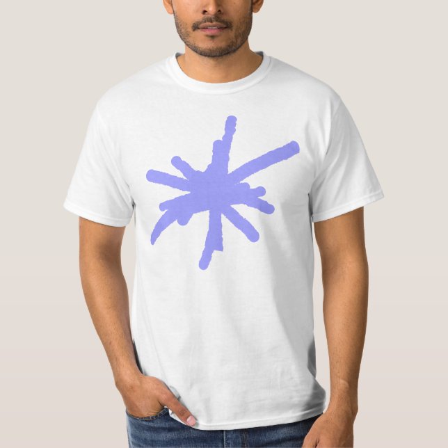 Camiseta Gran Chispa - Azul Pastel (Anverso)