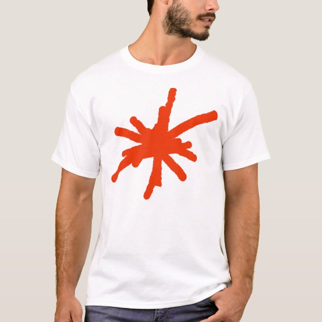 Camiseta Gran Chispa - Ladrillo Rojo (Anverso)