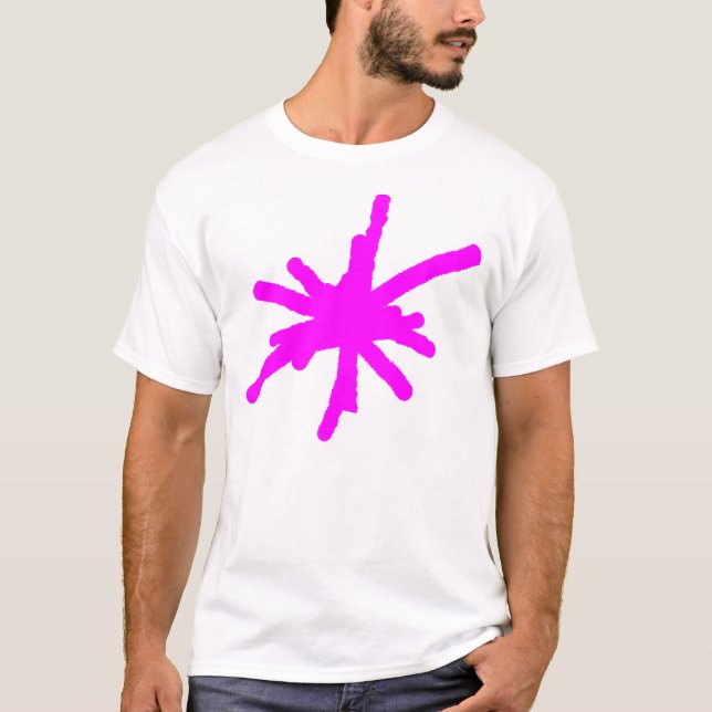 Camiseta Gran Chispa - Magenta (Anverso)