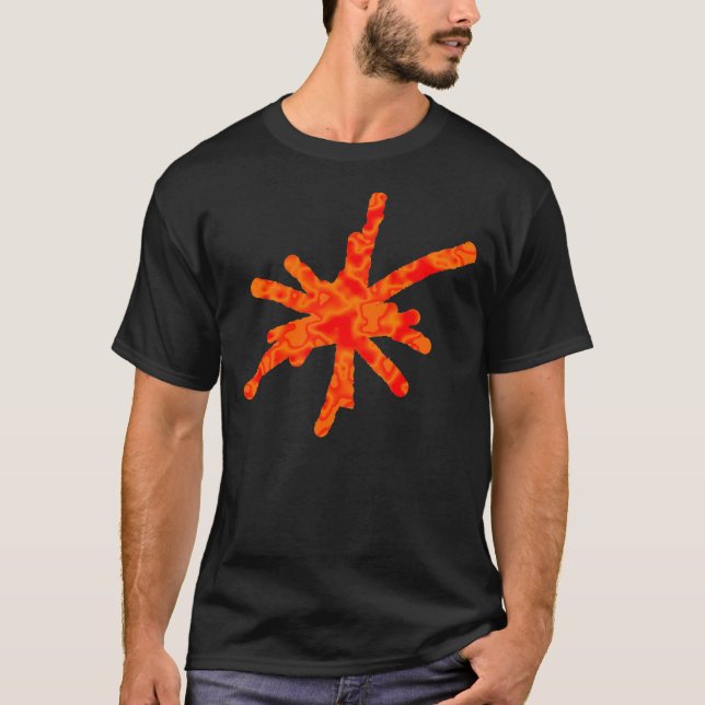 Camiseta Gran Chispa - Río de Lava (Anverso)