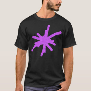 Camiseta Gran chispa - yeso púrpura