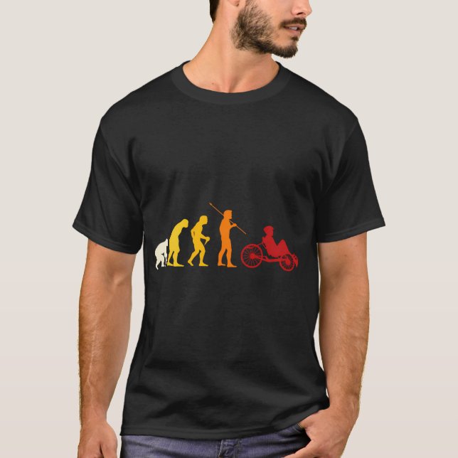 Camiseta Gran Ciclismo de Evolución de Bicicletas Recubiert (Anverso)