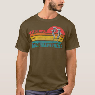 Camiseta Gran cita del tiburón martillo para un shar martil