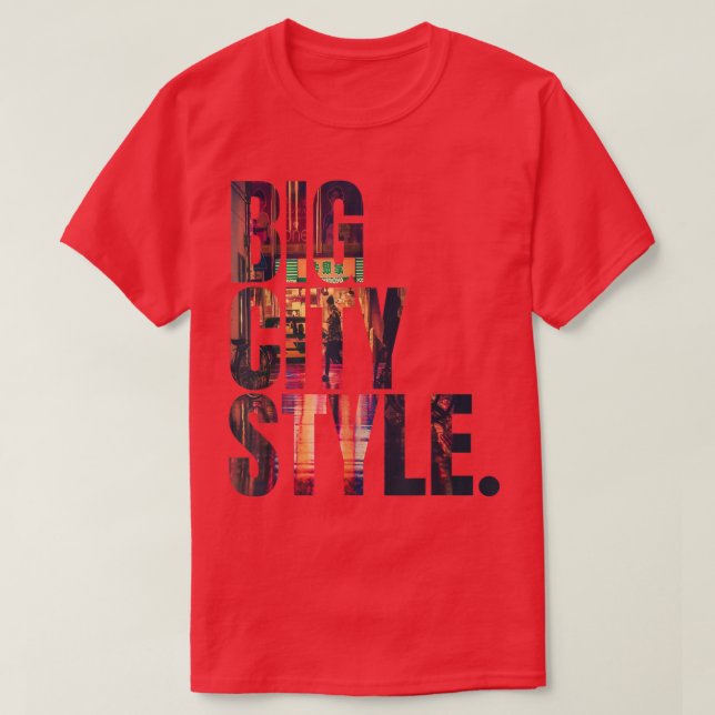 Camiseta Gran Ciudad de Japón (Diseño del anverso)