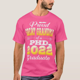 Camiseta Gran Clase De Abuela Orgullosa De 2022 Graduado De
