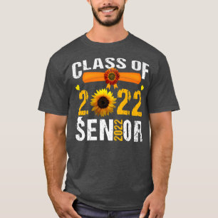 Camiseta Gran Clase De Girasol De Graduación Superior Gr 20