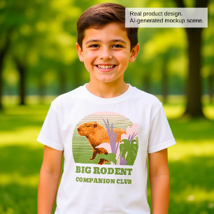Camiseta Gran Club de Compañeros de Roedores Capibara