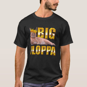 Camiseta Gran Corona de Floppa Meme Gato Caracal 1