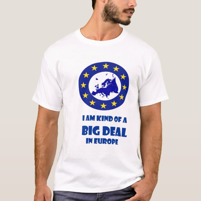 Camiseta Gran cosa en Europa 2 (Anverso)