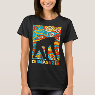 Camiseta Gran Costuma de mono de diseño de chimpancé