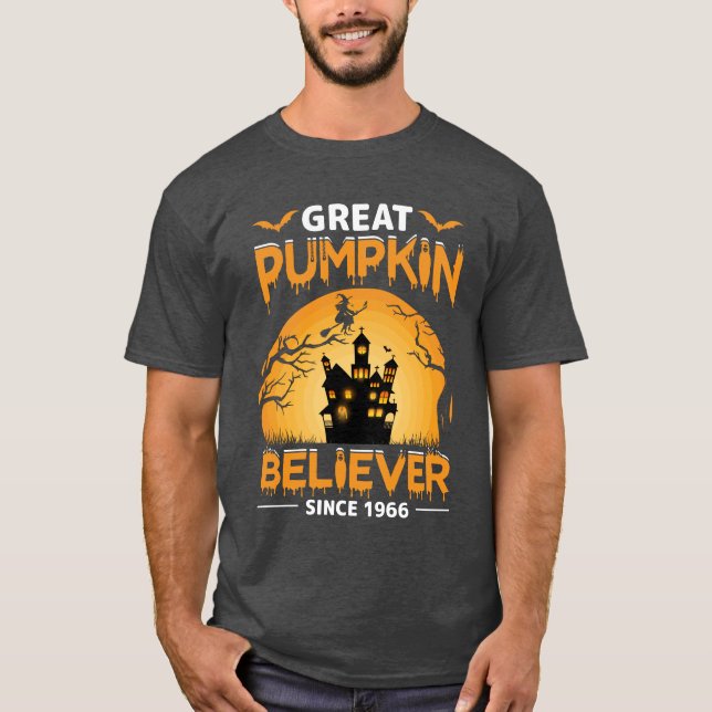 CAMISETA GRAN CREENCIA DE PUMPKIN DESDE 1966 (Anverso)